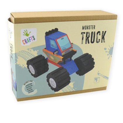 Monster truck de fusta